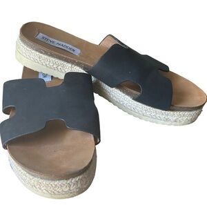 Steve Madden Platform Slip On Sandal